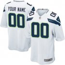 Youth Seattle Seahawks Customized Elite White Jersey