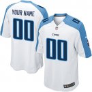 Youth Tennessee Titans Customized Elite White Jersey