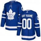Men's Premier Royal Blue Home Hockey Jersey Toronto Maple Leafs Customized Name
