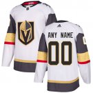 Men's Premier White Vegas Golden Knights Customized Name Hockey Jersey