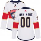 Women Authentic White Home Hockey Jersey Hockey Florida Panthers Customized