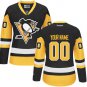 Women's Authentic Black Gold Third Hockey Jersey Pittsburgh Penguins Customized