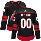 Women's Authentic Black Hockey Jersey Carolina Hurricanes Customized Stitched