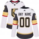 Women's Vegas Golden Knights Authentic White Jersey Customized 2018 Stanley Cup Final