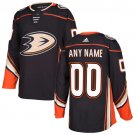 Youth Authentic Black Home Hockey Jersey Anaheim Ducks Customized