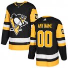 Youth Authentic Black Home Hockey Jersey Pittsburgh Penguins Customized