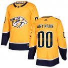 Youth Authentic Gold Home Hockey Jersey Nashville Predators Customized