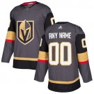 Youth Authentic Gray Home Hockey Jersey Vegas Golden Knights Customized