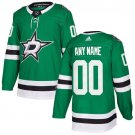 Youth Authentic Green Home Dallas Stars Customized Hockey Jersey
