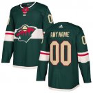 Youth Authentic Green Home Hockey Jersey Minnesota Wild Customized