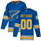 Youth Authentic Navy Blue Alternate Hockey Jersey St. Louis Blues Customized