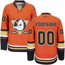 Youth Authentic Orange Third Hockey Jersey Anaheim Ducks Customized