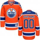 Youth Authentic Orange Third Hockey Jersey Edmonton Oilers Customized