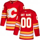Youth Authentic Red Alternate Hockey Jersey Calgary Flames Customized