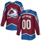Youth Authentic Red Home Colorado Avalanche Customized Hockey Jersey