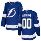 Youth Authentic Royal Blue Home Hockey Jersey Tampa Bay Lightning Customized