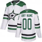 Youth Authentic White Home Dallas Stars Customized Hockey Jersey