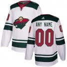 youth Authentic White Home Hockey Jersey Minnesota Wild Customized