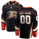 Youth Breakaway Black Home Hockey Jersey Anaheim Ducks Customized