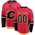 Youth Breakaway Red Home Hockey Jersey Calgary Flames Customized