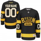 Youth Premier Black Hockey Jersey Boston Bruins Customized
