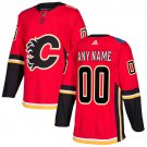 Youth Premier Red Home Hockey Jersey Calgary Flames Customized