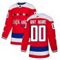 Youth Washington Capitals Customized Red Alternate Hockey Jersey