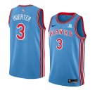 Men/Youth's atlanta hawks #3 kevin huerter swingman blue jersey