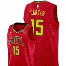 Men/Youth's atlanta hawks #15 vince carter statement jersey red swingman