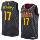 Men/Youth's atlanta hawks #17 dennis schroder new swingman icon edition jersey black