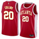 Men/Youth's atlanta hawks #20 john collins hardwood classics swingman jersey red