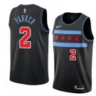 Men/Youth's black chicago bulls #2 jabari parker jersey city edition