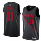 Men/Youth's black portland trail blazers #31 seth curry swingman city edition jersey