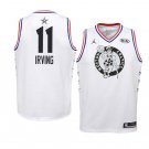 Men/Youth's Boston Celtics #11 White Kyrie Irving 2019 All-Star Game Swingman Jersey