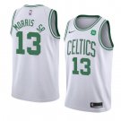Men/Youth's boston celtics #13 18-19 swingman marcus morris white jersey