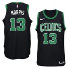 Men/Youth's boston celtics #13 marcus morris black swingman jersey