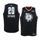 Men/Youth's Boston Celtics #20 Black Gordon Hayward 2019 All-Star Game Swingman Jersey