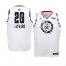 Men/Youth's Boston Celtics #20 White Gordon Hayward 2019 All-Star Game Swingman Jersey