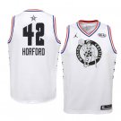 Men/Youth's Boston Celtics #42 White Al Horford 2019 All-Star Game Swingman Jersey