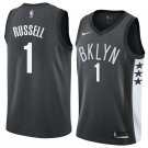 Men/Youth's brooklyn nets #1 d'angelo russell statement jersey swingman black