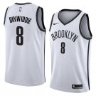 Men/Youth's brooklyn nets #8 swingman spencer dinwiddie white jersey
