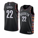 Men/Youth's brooklyn nets #22 caris levert city edition jersey black