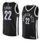 Men/Youth's brooklyn nets #22 caris levert city edition swingman jersey black
