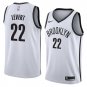 Men/Youth's brooklyn nets #22 caris levert white jersey swingman