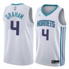 Men/Youth's charlotte hornets #4 swingman devonte graham white jersey