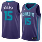Men/Youth's charlotte hornets #15 kemba walker statement jersey swingman purple