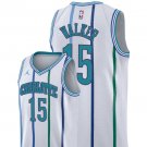 Men/Youth's charlotte hornets #15 kemba walker white jersey swingman