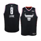 Men/Youth's Chicago Bulls #8 Black Zach LaVine 2019 All-Star Game Swingman Jersey