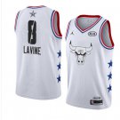 Men/Youth's Chicago Bulls #8 White Zach LaVine 2019 All-Star Game Swingman Jersey
