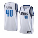 Men/Youth's dalla mavericks #40 harrison barnes jersey white